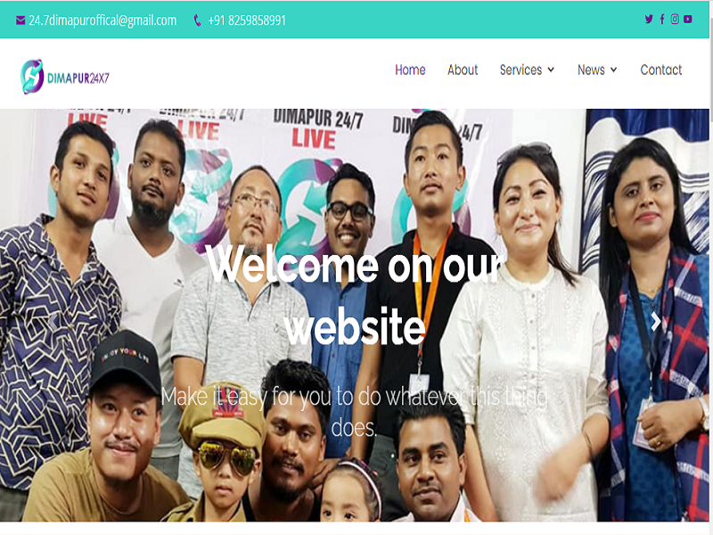 PK IT Solutions dynamic business website project for A2Z Business